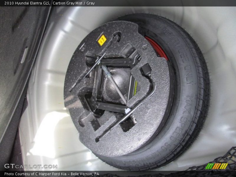 Carbon Gray Mist / Gray 2010 Hyundai Elantra GLS