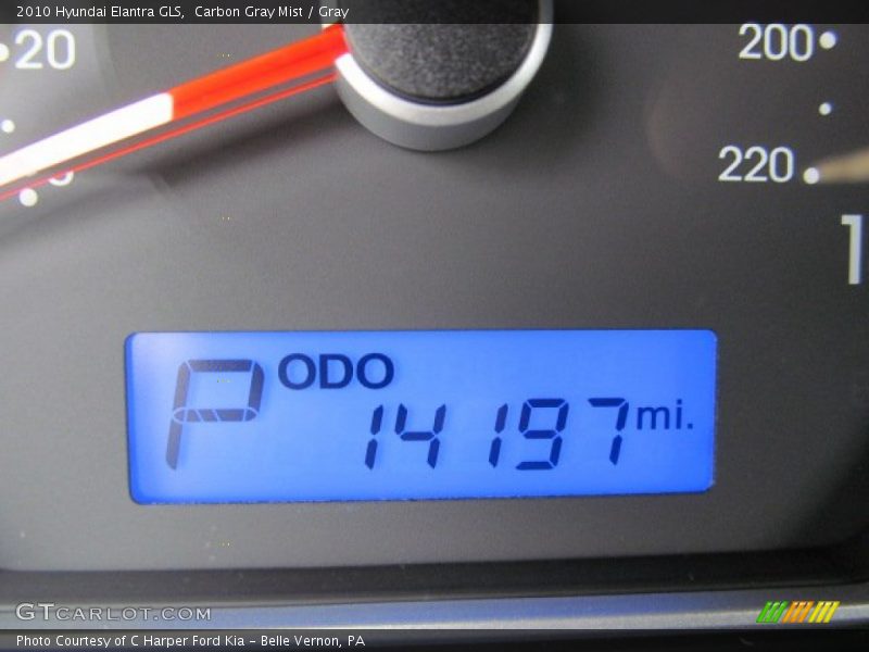 Carbon Gray Mist / Gray 2010 Hyundai Elantra GLS