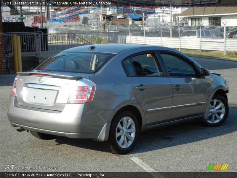 Magnetic Gray Metallic / Charcoal 2011 Nissan Sentra 2.0 SL