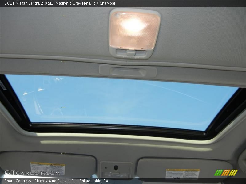 Magnetic Gray Metallic / Charcoal 2011 Nissan Sentra 2.0 SL
