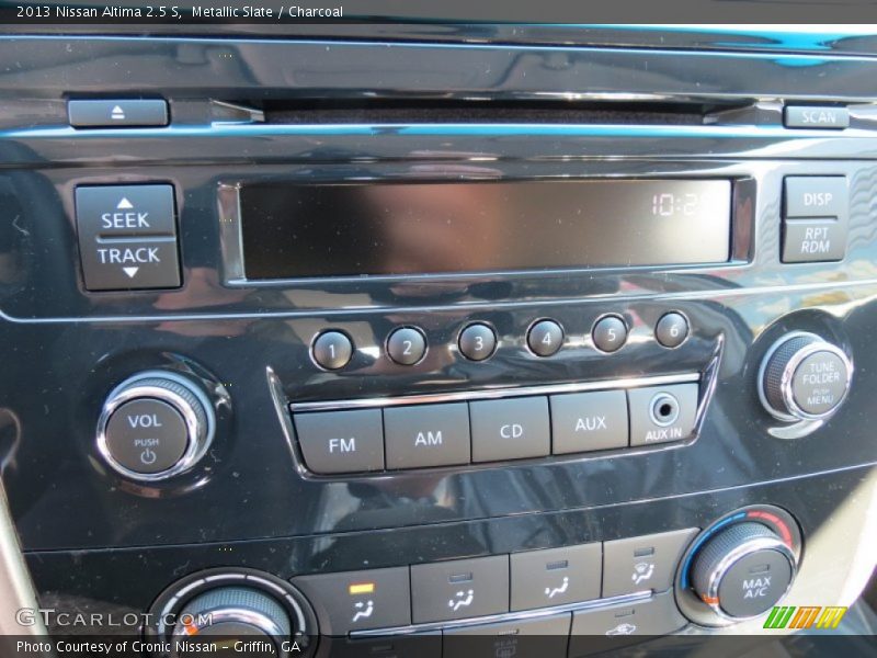 Controls of 2013 Altima 2.5 S