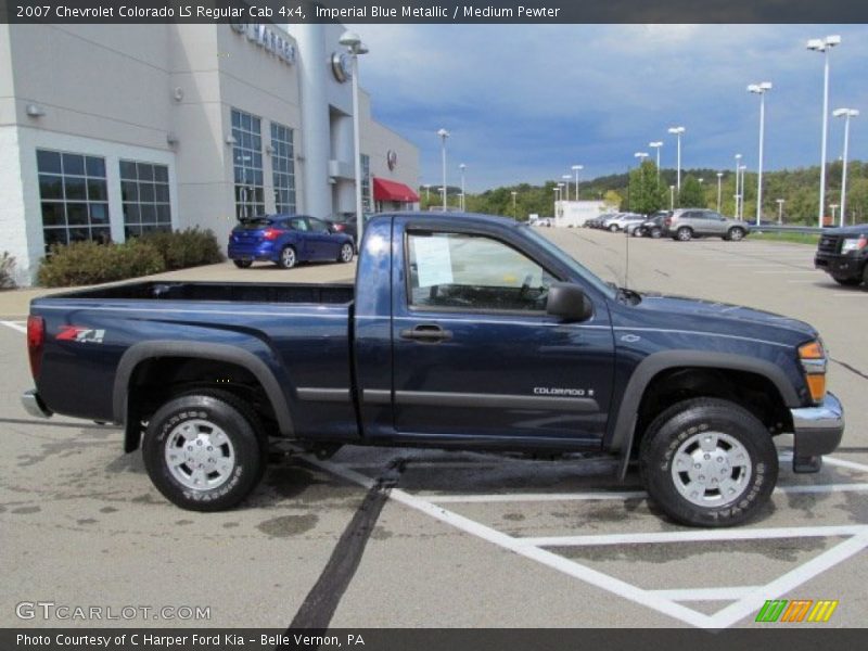  2007 Colorado LS Regular Cab 4x4 Imperial Blue Metallic