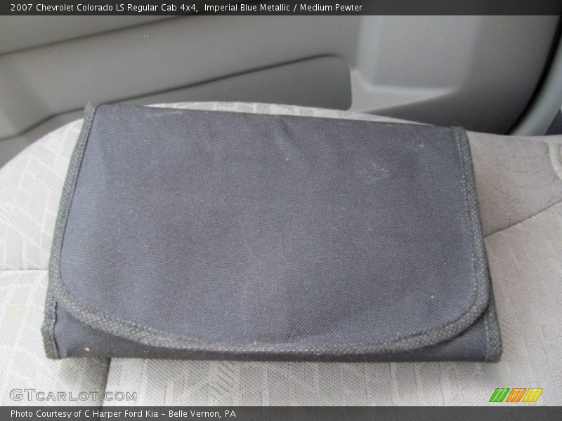 Imperial Blue Metallic / Medium Pewter 2007 Chevrolet Colorado LS Regular Cab 4x4