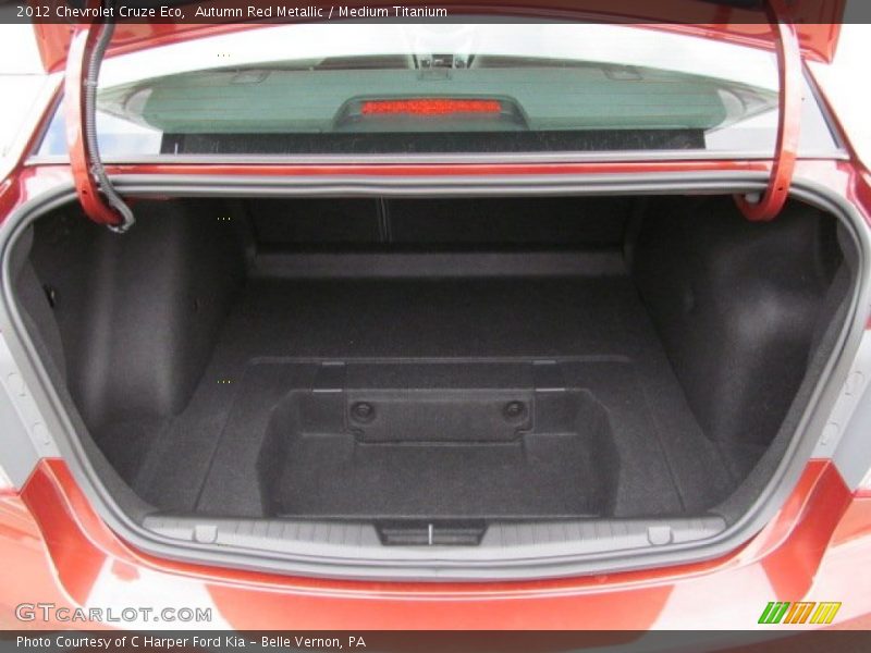 Autumn Red Metallic / Medium Titanium 2012 Chevrolet Cruze Eco