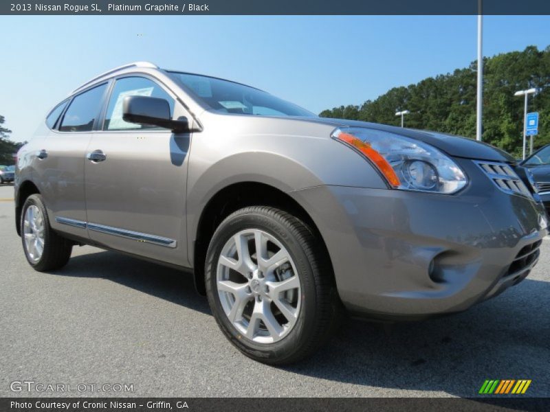 Platinum Graphite / Black 2013 Nissan Rogue SL