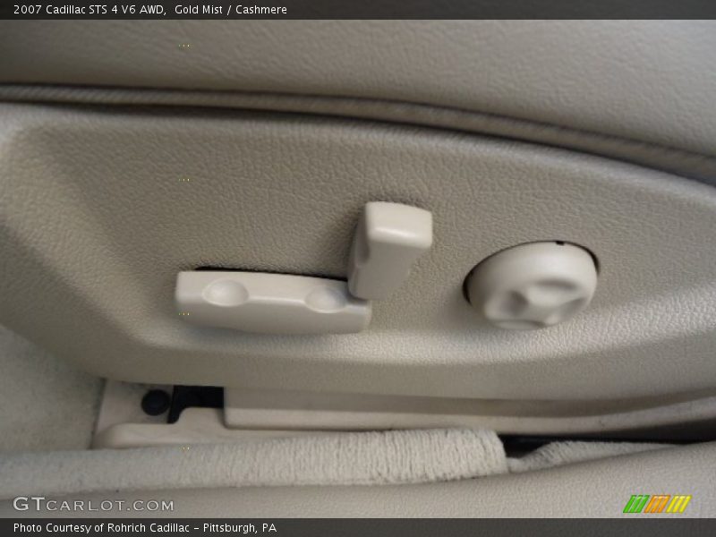 Gold Mist / Cashmere 2007 Cadillac STS 4 V6 AWD