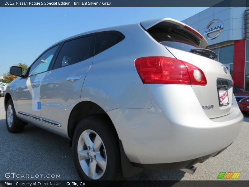 Brilliant Silver / Gray 2013 Nissan Rogue S Special Edition