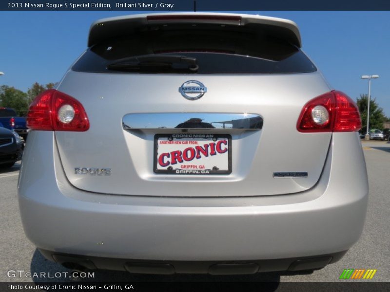 Brilliant Silver / Gray 2013 Nissan Rogue S Special Edition