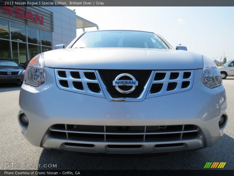 Brilliant Silver / Gray 2013 Nissan Rogue S Special Edition