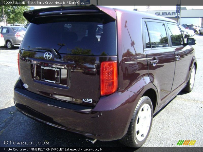 Black Berry Crush Metallic / Dark Gray 2009 Scion xB