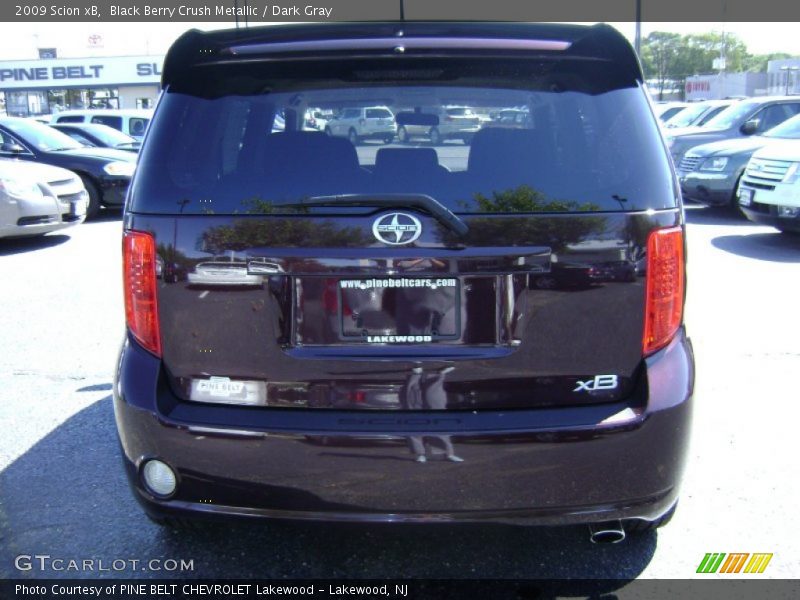 Black Berry Crush Metallic / Dark Gray 2009 Scion xB