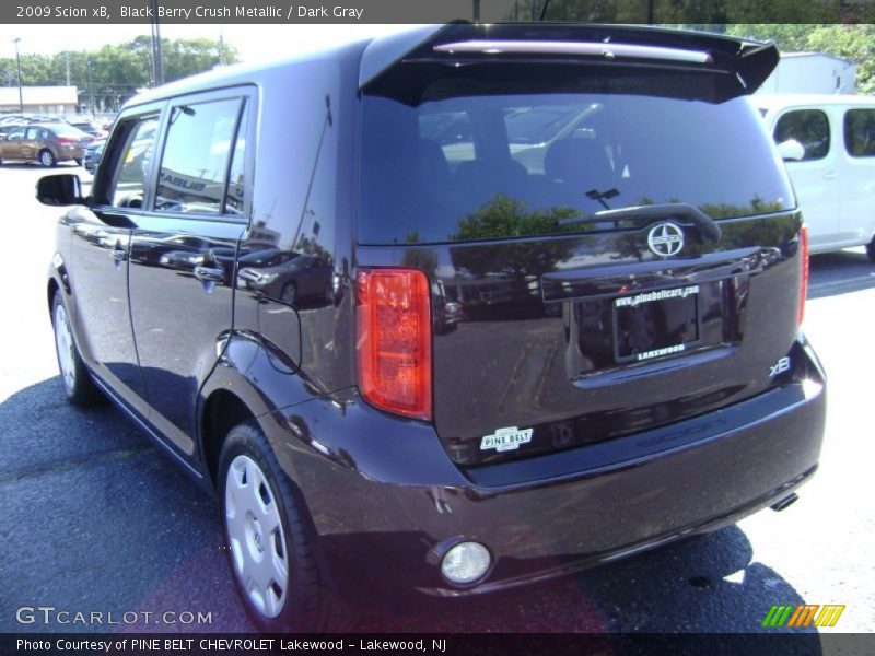 Black Berry Crush Metallic / Dark Gray 2009 Scion xB