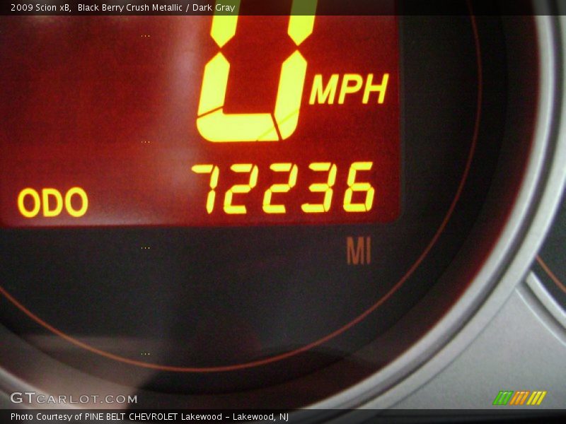 Black Berry Crush Metallic / Dark Gray 2009 Scion xB