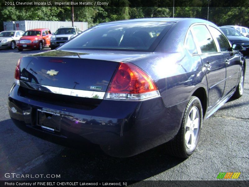 Imperial Blue Metallic / Ebony 2011 Chevrolet Impala LS