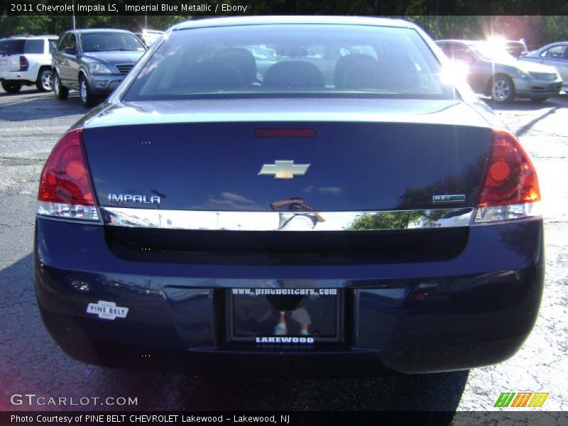 Imperial Blue Metallic / Ebony 2011 Chevrolet Impala LS