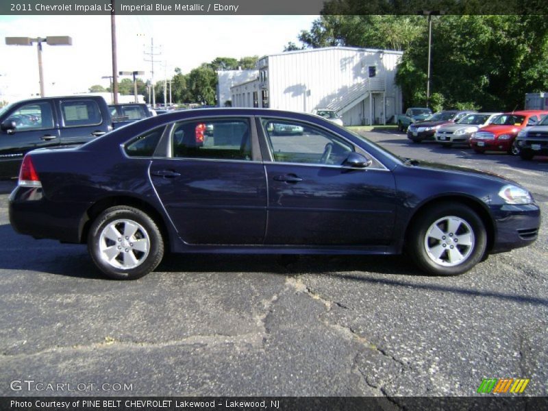 Imperial Blue Metallic / Ebony 2011 Chevrolet Impala LS