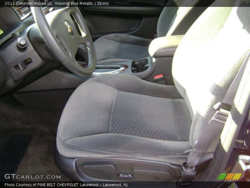 Imperial Blue Metallic / Ebony 2011 Chevrolet Impala LS
