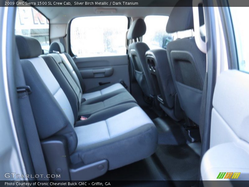 Silver Birch Metallic / Dark Titanium 2009 GMC Sierra 1500 SL Crew Cab