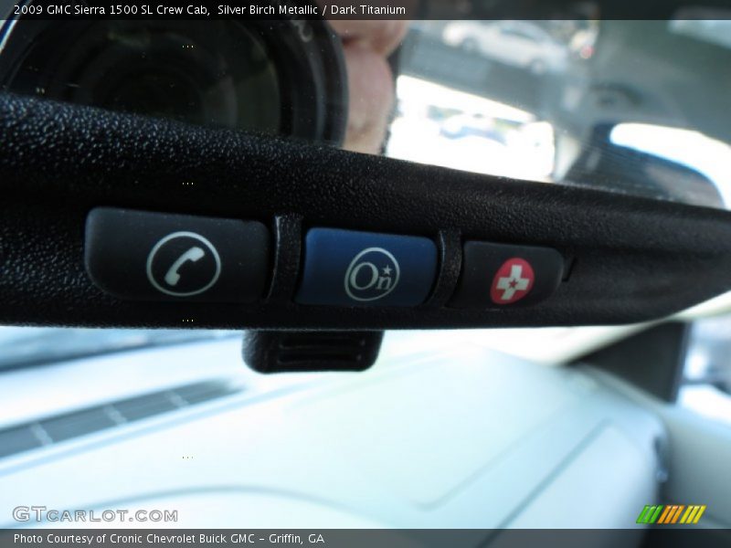 Silver Birch Metallic / Dark Titanium 2009 GMC Sierra 1500 SL Crew Cab