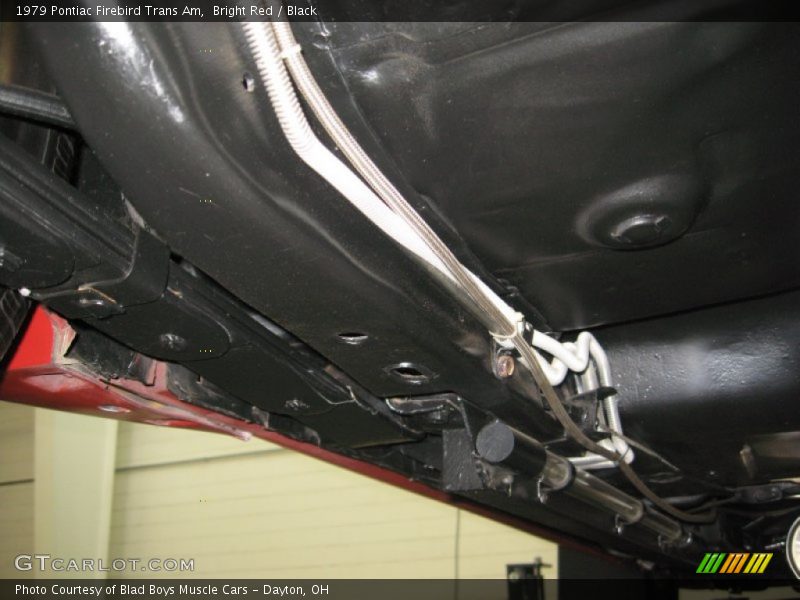 Undercarriage of 1979 Firebird Trans Am