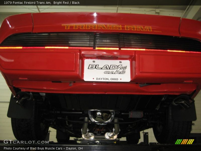 Bright Red / Black 1979 Pontiac Firebird Trans Am