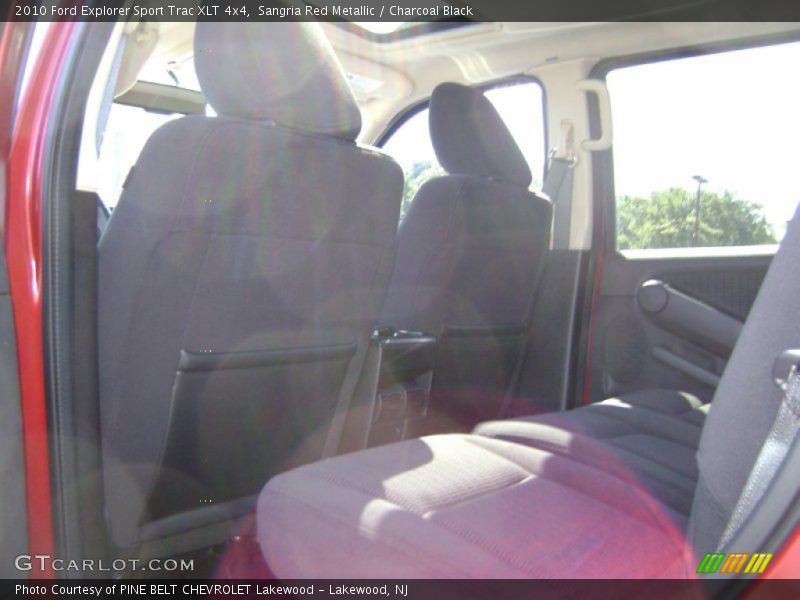 Sangria Red Metallic / Charcoal Black 2010 Ford Explorer Sport Trac XLT 4x4