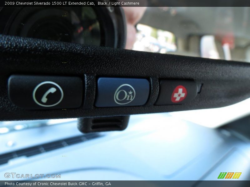 Black / Light Cashmere 2009 Chevrolet Silverado 1500 LT Extended Cab