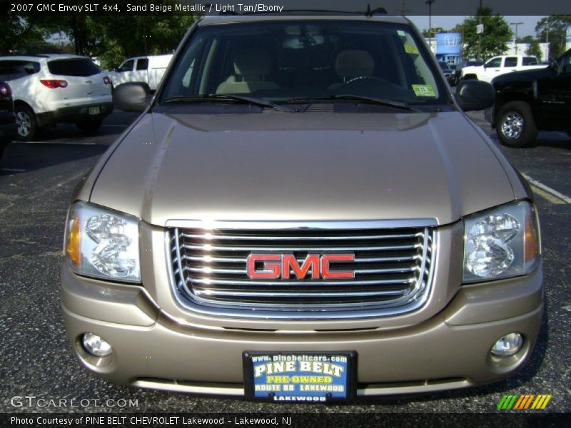 Sand Beige Metallic / Light Tan/Ebony 2007 GMC Envoy SLT 4x4