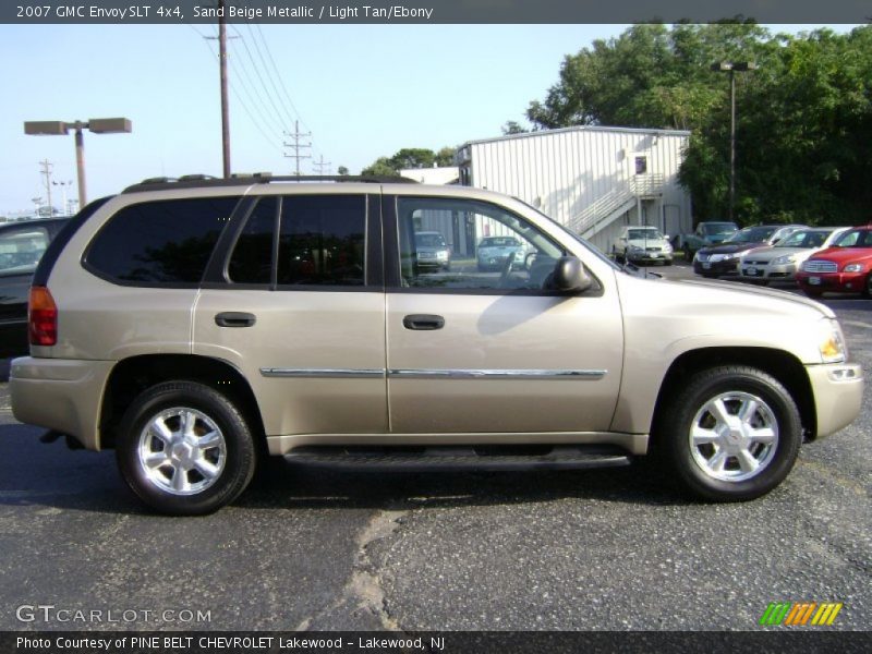 Sand Beige Metallic / Light Tan/Ebony 2007 GMC Envoy SLT 4x4