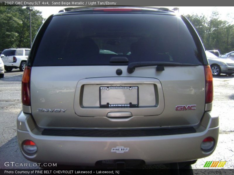 Sand Beige Metallic / Light Tan/Ebony 2007 GMC Envoy SLT 4x4