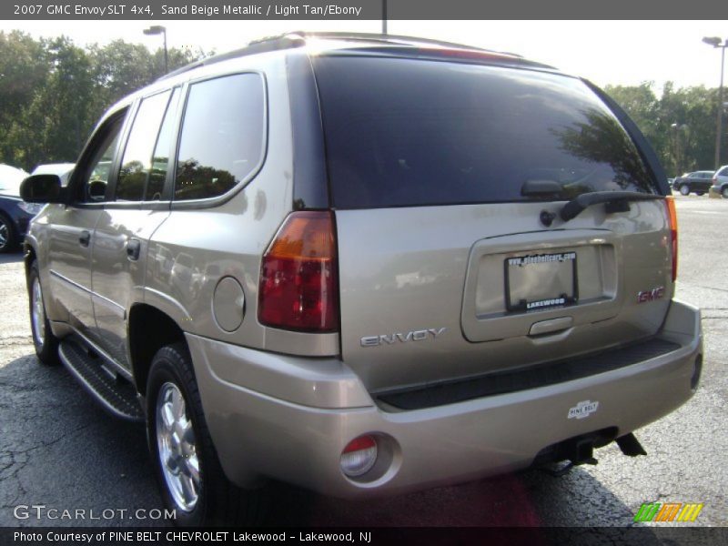 Sand Beige Metallic / Light Tan/Ebony 2007 GMC Envoy SLT 4x4