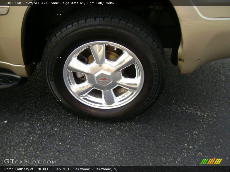 Sand Beige Metallic / Light Tan/Ebony 2007 GMC Envoy SLT 4x4