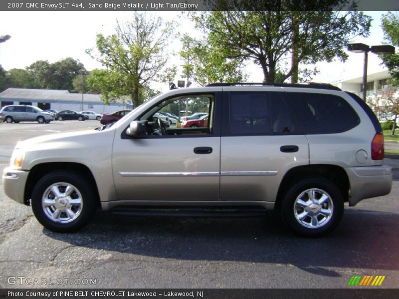 Sand Beige Metallic / Light Tan/Ebony 2007 GMC Envoy SLT 4x4