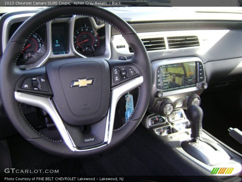 Ashen Gray Metallic / Black 2013 Chevrolet Camaro SS/RS Coupe