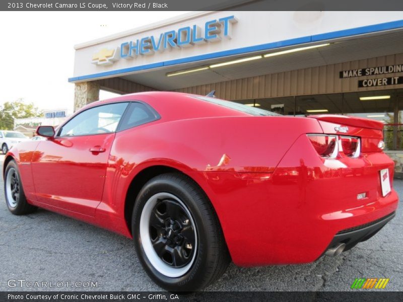 Victory Red / Black 2013 Chevrolet Camaro LS Coupe