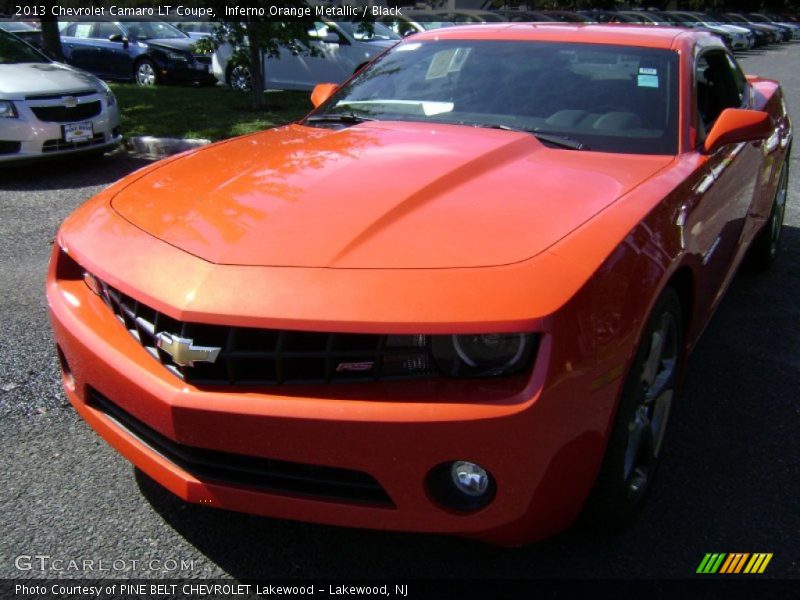 Front 3/4 View of 2013 Camaro LT Coupe