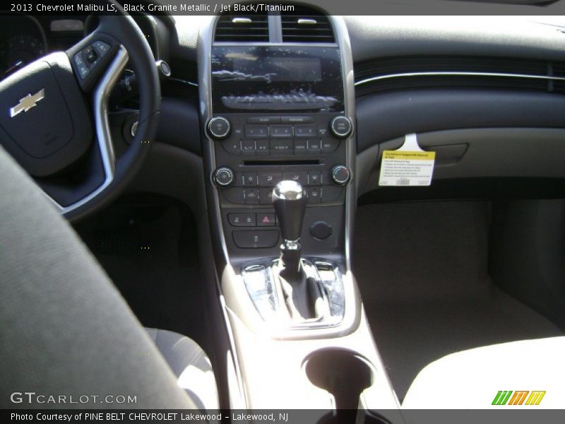 Black Granite Metallic / Jet Black/Titanium 2013 Chevrolet Malibu LS