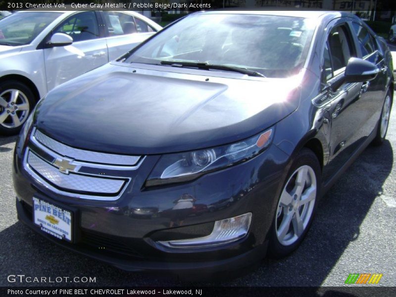 Cyber Gray Metallic / Pebble Beige/Dark Accents 2013 Chevrolet Volt