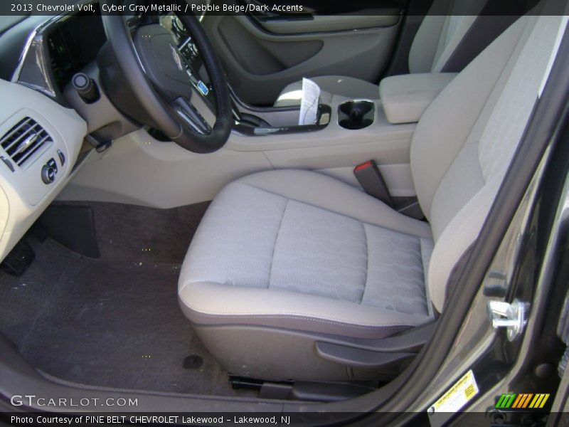 Front Seat of 2013 Volt 