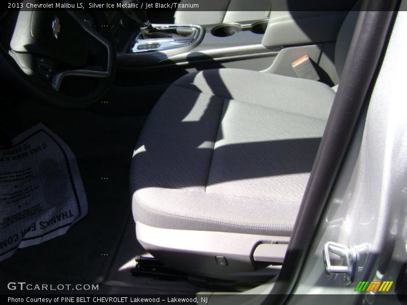 Silver Ice Metallic / Jet Black/Titanium 2013 Chevrolet Malibu LS