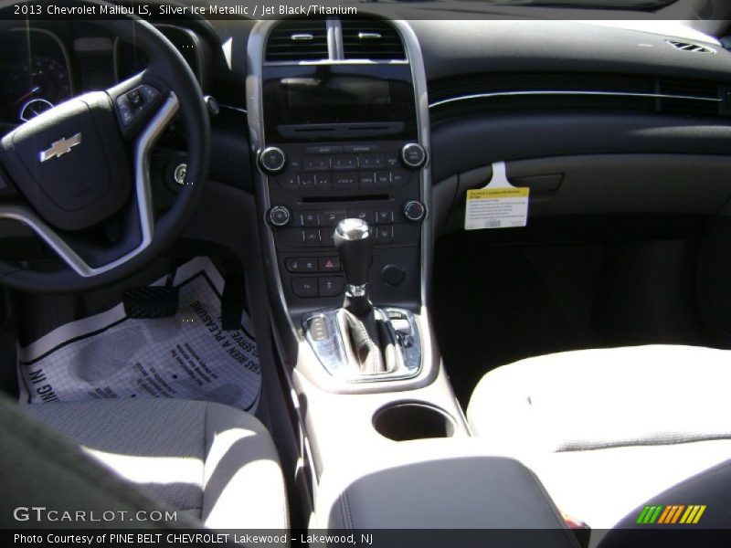 Silver Ice Metallic / Jet Black/Titanium 2013 Chevrolet Malibu LS