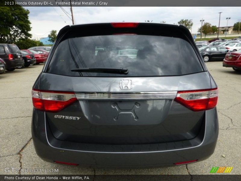 Polished Metal Metallic / Gray 2013 Honda Odyssey EX-L