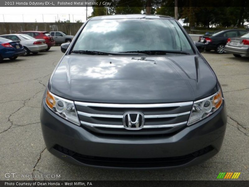 Polished Metal Metallic / Gray 2013 Honda Odyssey EX-L