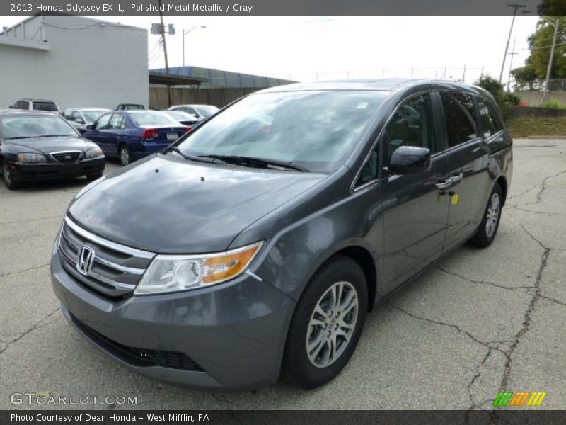 Polished Metal Metallic / Gray 2013 Honda Odyssey EX-L