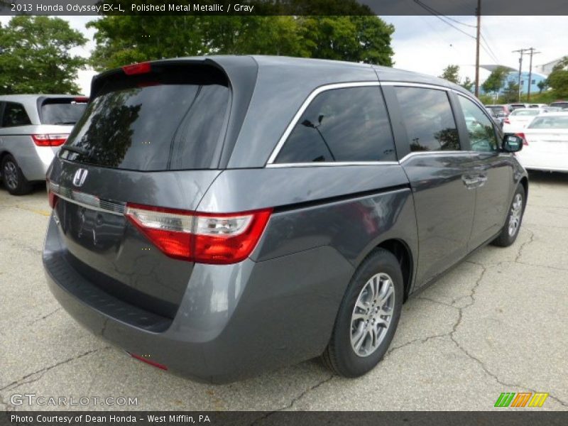 Polished Metal Metallic / Gray 2013 Honda Odyssey EX-L