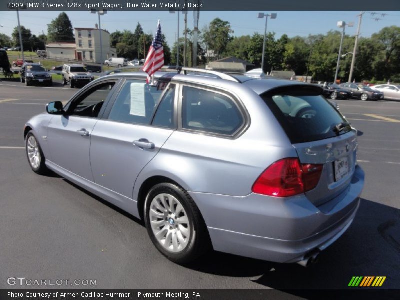 Blue Water Metallic / Black 2009 BMW 3 Series 328xi Sport Wagon