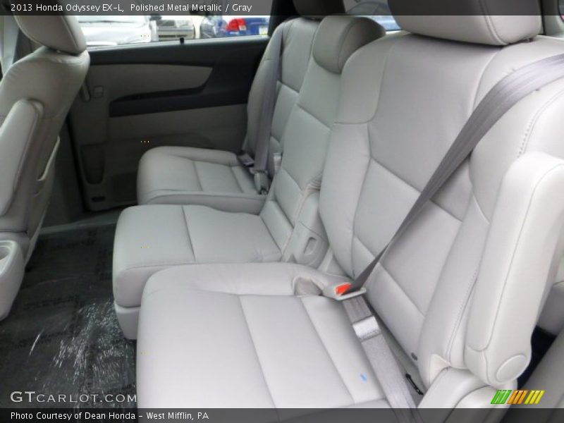 Rear Seat of 2013 Odyssey EX-L