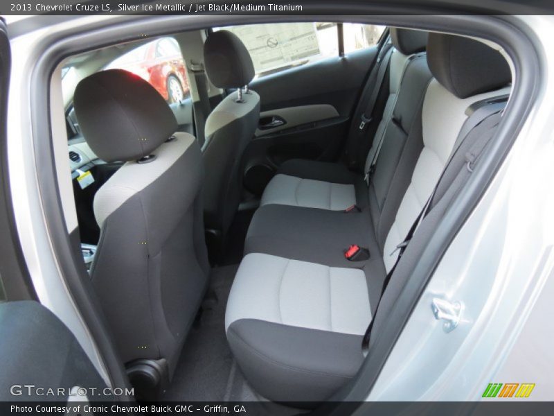 Silver Ice Metallic / Jet Black/Medium Titanium 2013 Chevrolet Cruze LS