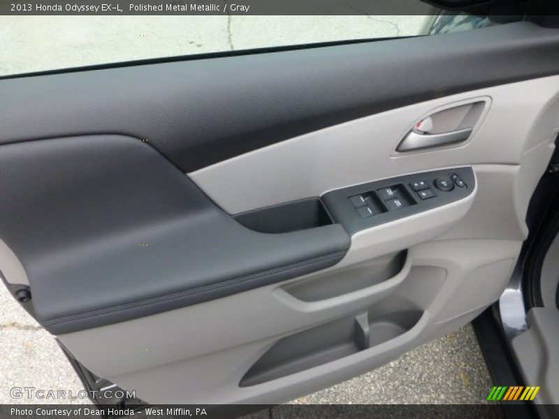 Polished Metal Metallic / Gray 2013 Honda Odyssey EX-L