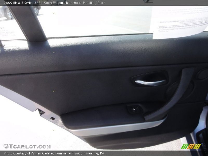 Blue Water Metallic / Black 2009 BMW 3 Series 328xi Sport Wagon